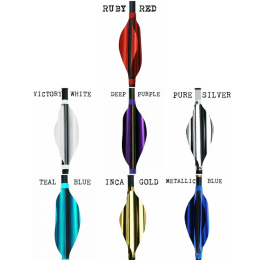 Spider Vanes - Brady Ellison Edition LH blau