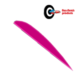 Flex Fletch - Vanes Parabolic 418 pink