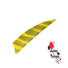 Gateway - 3" Shield RW Barred Yellow